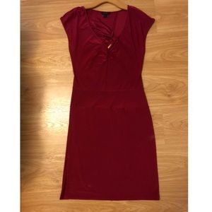 Express wine dress